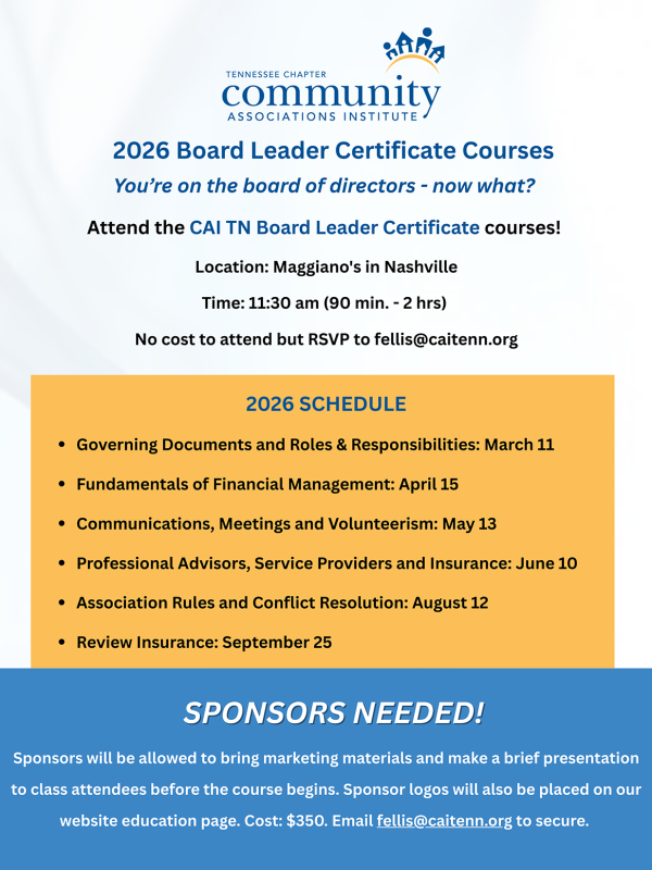 CAI TN Board Leader Certificate Courses web ad (1)